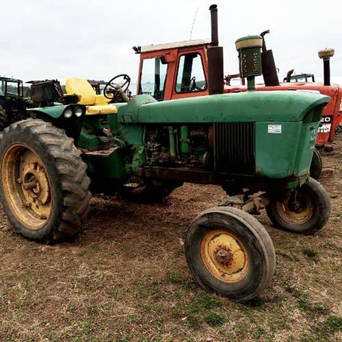 Used John Deere 4010 Tractor parts.