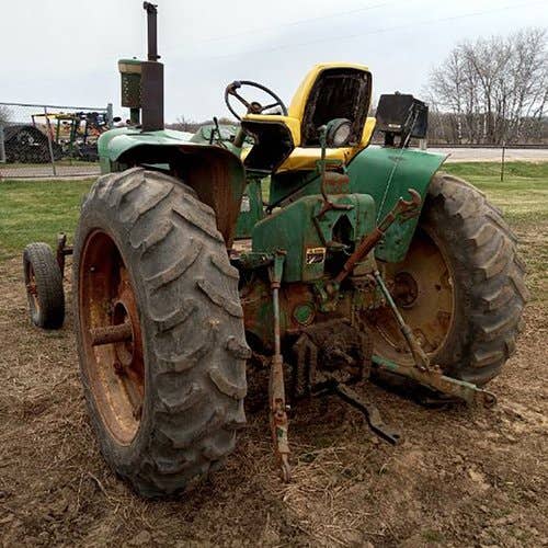 Used John Deere 4010 Tractor parts.