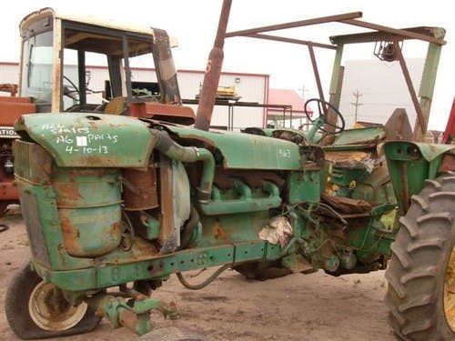 Used John Deere 4020 Tractor parts.