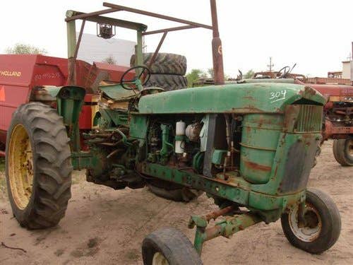 Used John Deere 4020 Tractor parts.