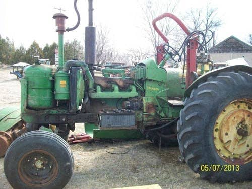 Used John Deere 4020 Tractor parts.