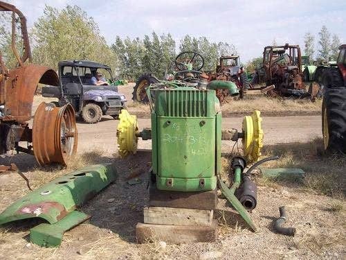 Used John Deere 4020 Tractor parts.