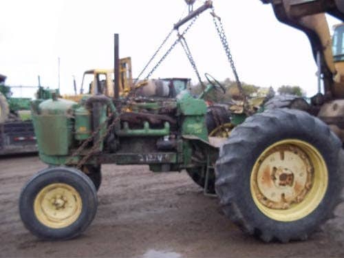 Used John Deere 4020 Tractor parts.