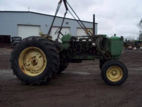 Used John Deere 4020 Tractor parts.