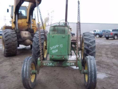 Used John Deere 4020 Tractor parts.