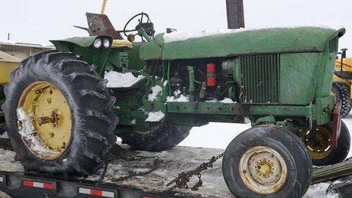 Used John Deere 4020 Tractor parts.
