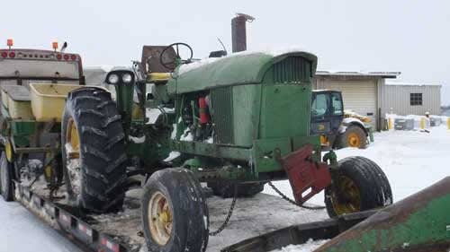 Used John Deere 4020 Tractor parts.