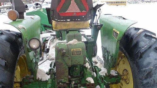 Used John Deere 4020 Tractor parts.