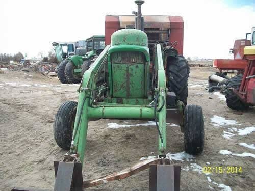 Used John Deere 4020 Tractor parts.