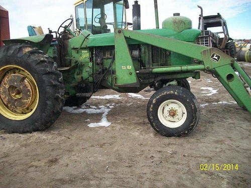 Used John Deere 4020 Tractor parts.