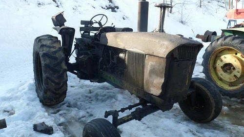 Used John Deere 4020 Tractor parts.