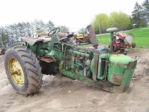 Used John Deere 4020 Tractor parts.
