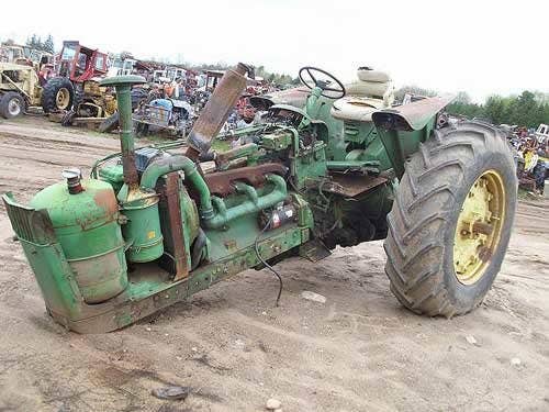 Used John Deere 4020 Tractor parts.