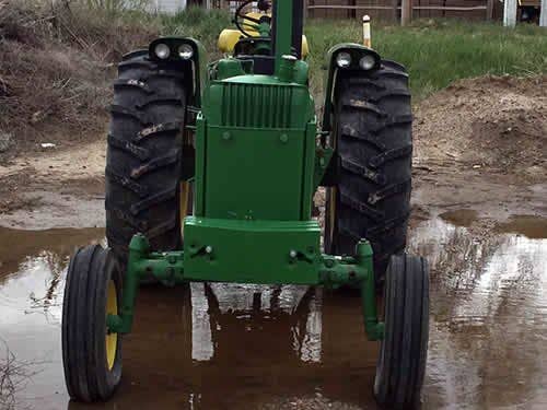 Used John Deere 4020 Tractor parts.