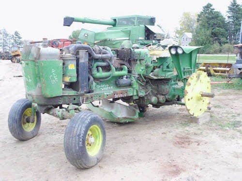 Used John Deere 4020 Tractor parts.