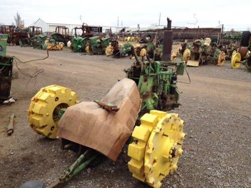 Used John Deere 4020 Tractor parts.