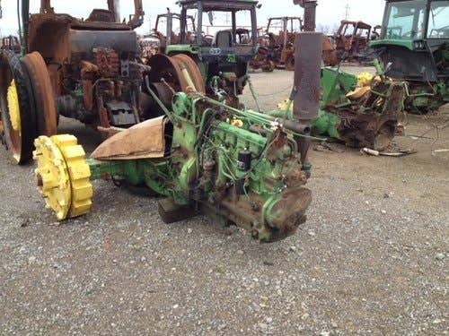 Used John Deere 4020 Tractor parts.