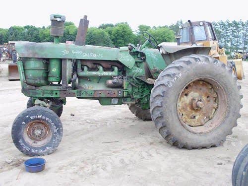 Used John Deere 4020 Tractor parts.