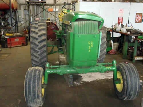 Used John Deere 4020 Tractor parts.