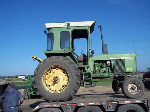 Used John Deere 4020 Tractor parts.