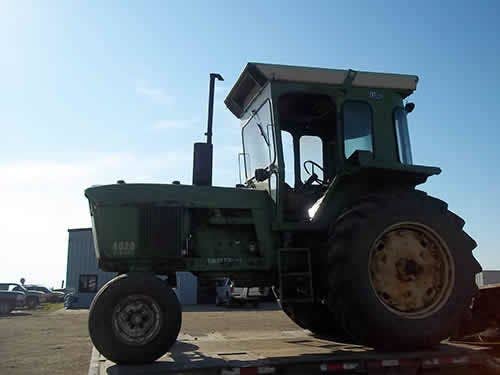 Used John Deere 4020 Tractor parts.