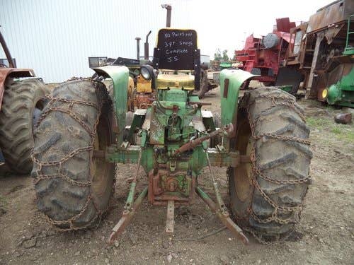 Used John Deere 4020 Tractor parts.