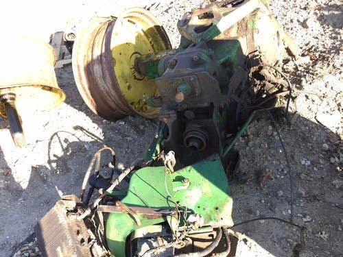Used John Deere 4020 Tractor parts.