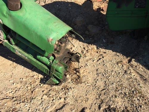 Used John Deere 4020 Tractor parts.