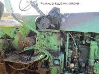 Used John Deere 4020 Tractor parts.