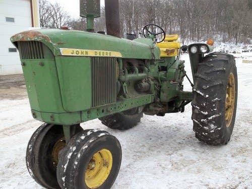 Used John Deere 4020 Tractor parts.