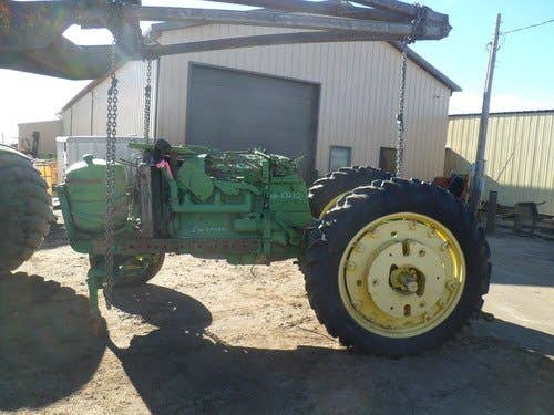 Used John Deere 4020 Tractor parts.