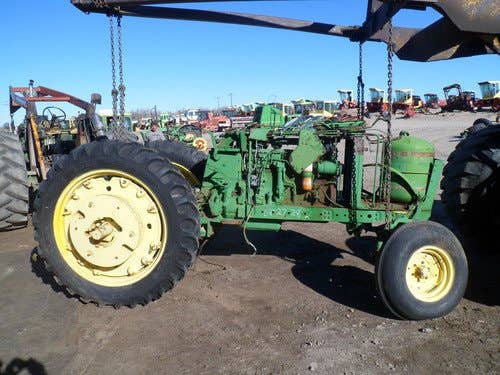 Used John Deere 4020 Tractor parts.