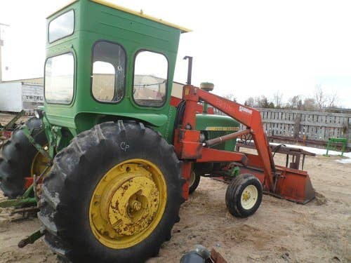Used John Deere 4020 Tractor parts.