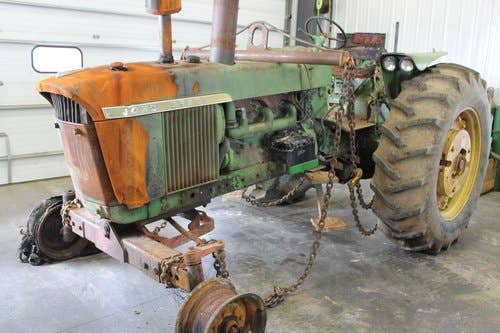 Used John Deere 4020 Tractor parts.