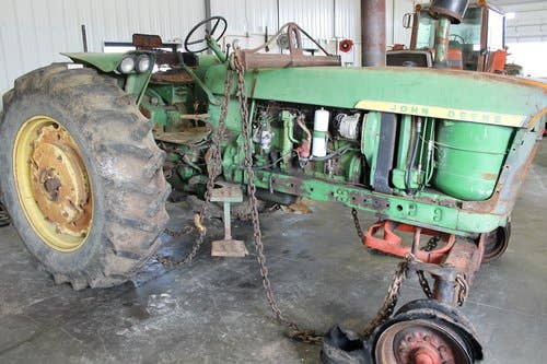 Used John Deere 4020 Tractor parts.