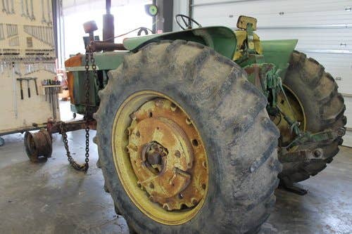 Used John Deere 4020 Tractor parts.