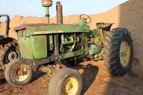 Used John Deere 4020 Tractor parts.