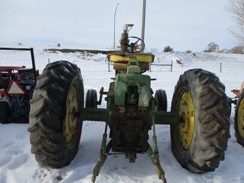 Used John Deere 4020 Tractor parts.