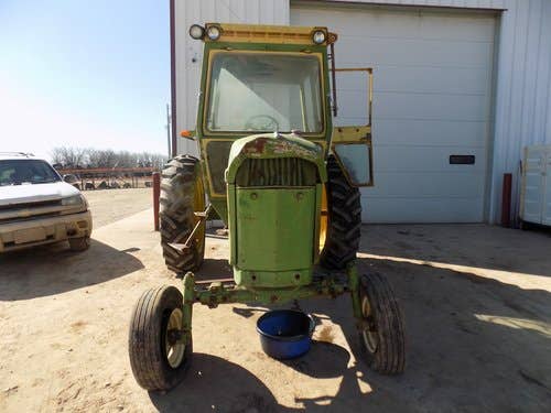 Used John Deere 4020 Tractor parts.