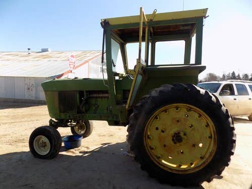 Used John Deere 4020 Tractor parts.