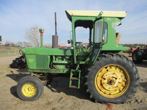 Used John Deere 4020 Tractor parts.