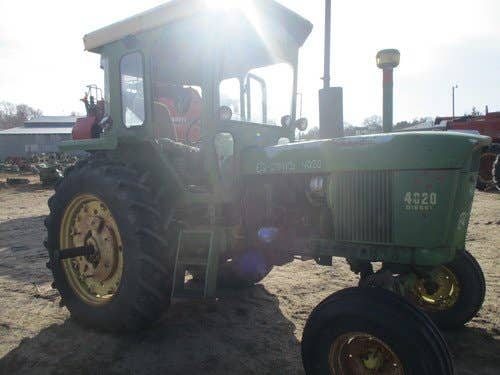 Used John Deere 4020 Tractor parts.
