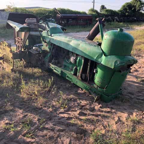 Used John Deere 4020 Tractor parts.