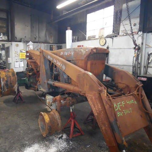Used John Deere 4020 Tractor parts.