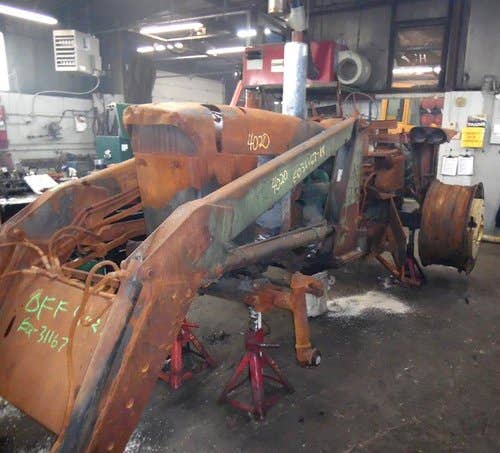 Used John Deere 4020 Tractor parts.