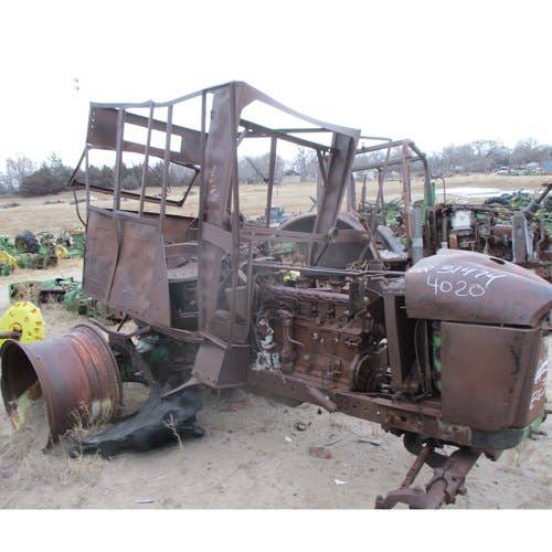 Used John Deere 4020 Tractor parts.