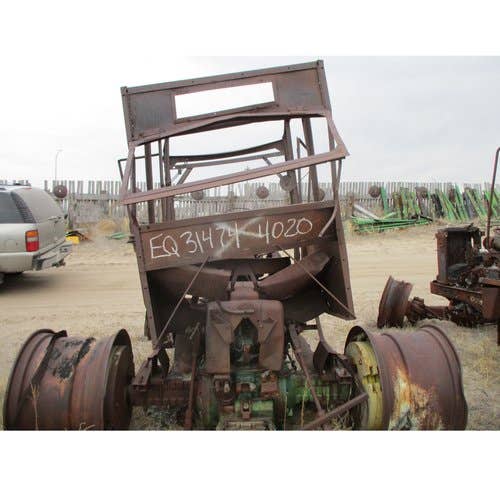 Used John Deere 4020 Tractor parts.