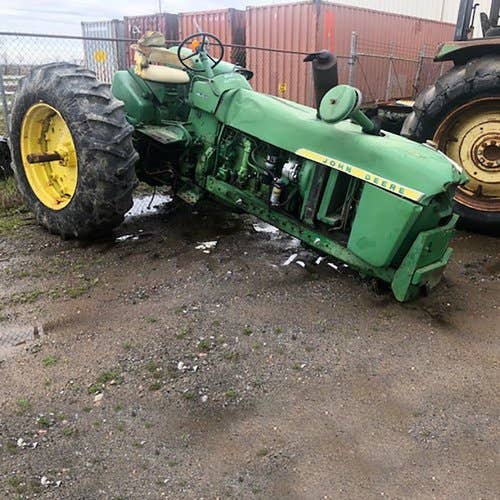 Used John Deere 4020 Tractor parts.