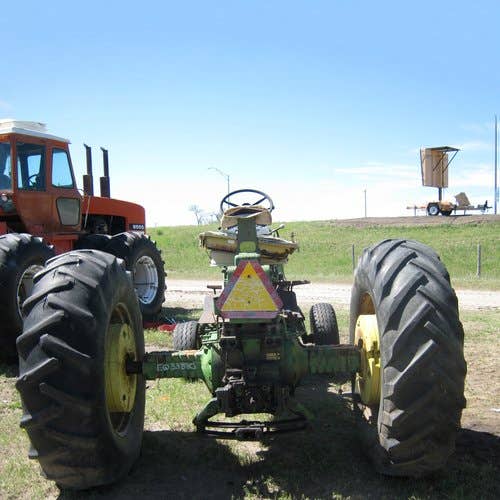 Used John Deere 4020 Tractor parts.