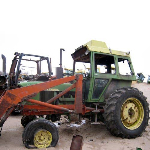 Used John Deere 4020 Tractor parts.